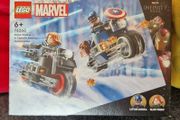 LEGO Marvel Black Widow and Captain America (76260) free shipping