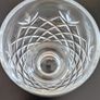Vintage Cut Crystal Diamond & Fan Glasses Matching Set of 7 Image 8