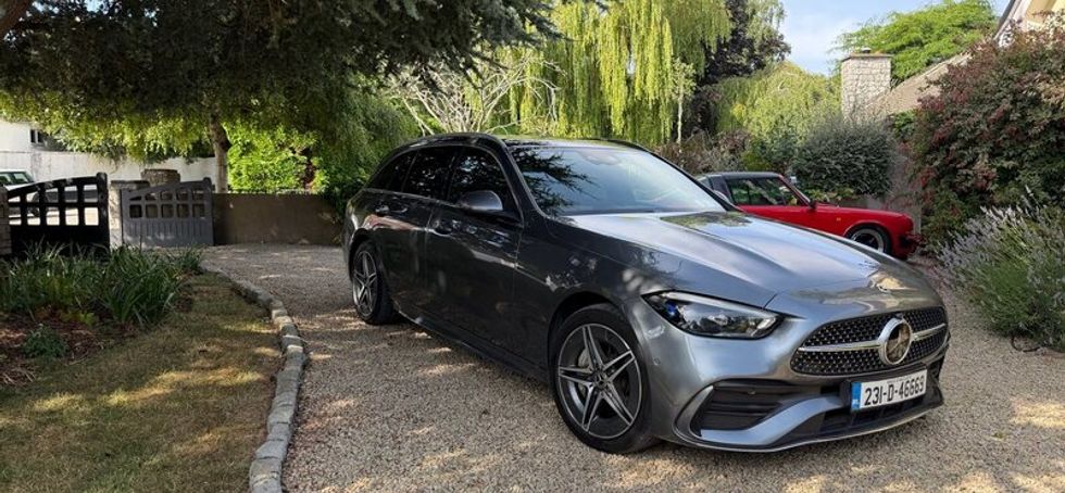 2023 Mercedes C200e AMG  Premium Plus Pan Roof