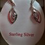 ladies silver earrings Image 2