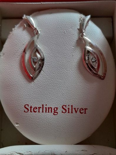 ladies silver earrings