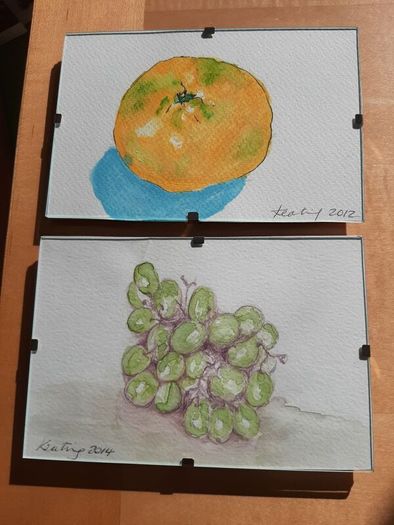 Original art (fruit x 2)