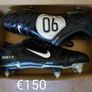 Football Boots Nike Air Zoom Total 90 III Black (2004) Size 8UK SG Image 3