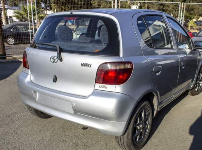 Toyota Yaris & Vitz MK1 99-03 Rear Plastic Bumper
