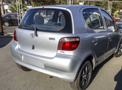 Toyota Yaris & Vitz MK1 99-03 Rear Plastic Bumper