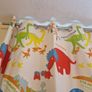 curtain - Dinosaur print with blackout lining Image 3