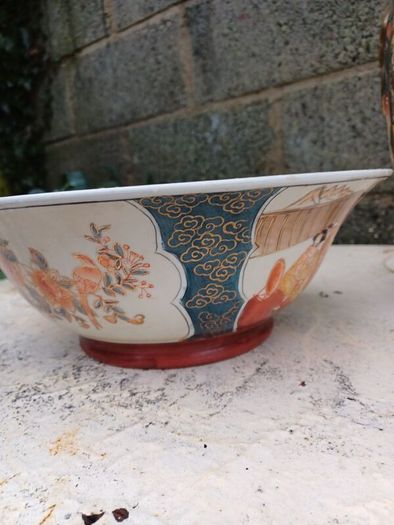 Antique Japanese Bowl & Vase