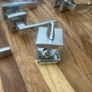 11 Pairs of Solid Brass Internal Door Handles chrome/brass Image 8