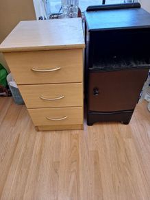 Two old lockers