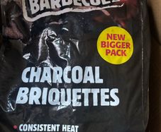 8x BBQ charcoal briquettes 3 each