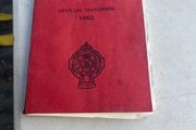 1962 Royal Irish Automobile club official handbook