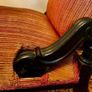 Victorian ebonised Aesthetic period nursing chair Image 4
