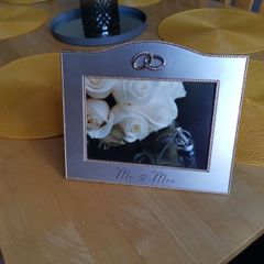 Picture Frame Mr & Mrs -