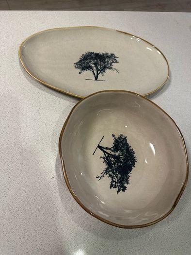 platter and bowl set
