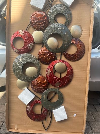 Metal Wall Ornament.