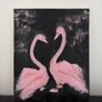 Original Oil Painting Canvas 16"x20" "Lovers" by Vira Sychynska Image 2