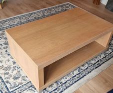 Oak Effect Coffee Table 103cm x 60cm