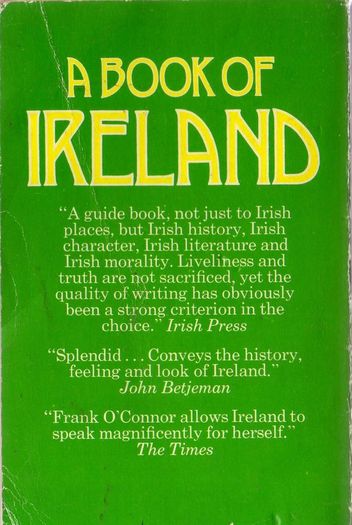 A Book Of Ireland - Edited By Frank O'connor