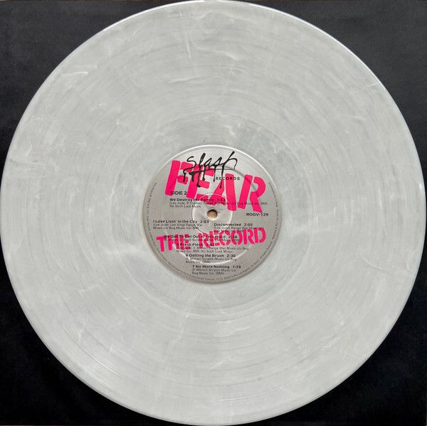 Fear - The Record (LP, Album, RSD, RE, Whi + 7", Single, RE, Red)