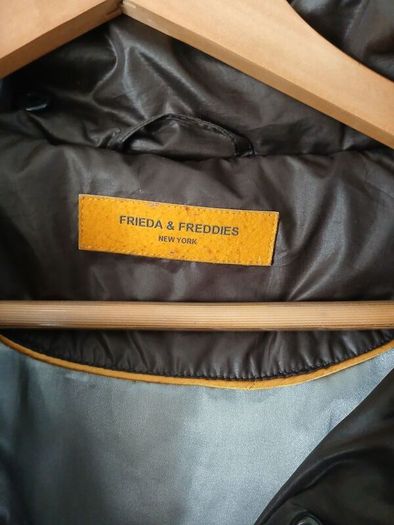 Frieda & Freddies New York Brown Puffer Coat.