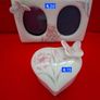 Vintage Porcelain Double Oval Frame Image 8