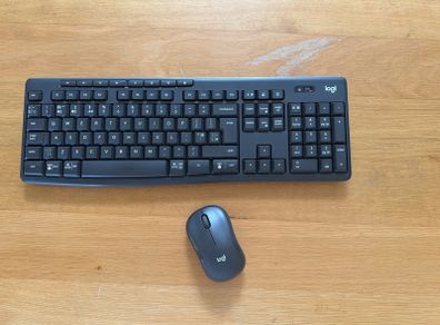 Wireless logitech keyboard and mouse - MK370 MK240