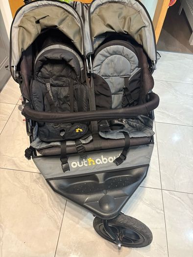 out and about double buggy
