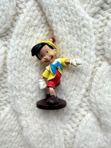 Walt Disney Pinocchio PVC Plastic Toy Figure approx 2" Cake Topper Used Please look at the pictures