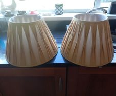 lamp shades x2