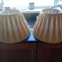 lamp shades x2