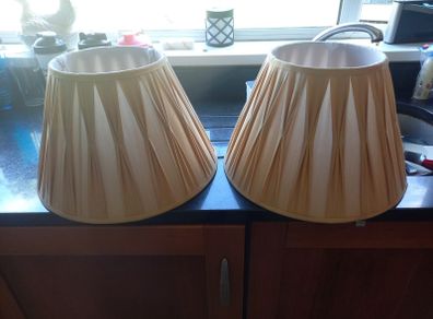 lamp shades x2