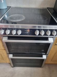 Hotpoint 60cm hob/double oven