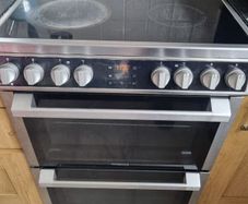 Hotpoint 60cm hob/double oven