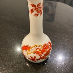 Crown Staffordshire vintage  Red Dragon Rangoon vase