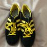 Mens new city series athen black & yellow trainers size 7 Image 4