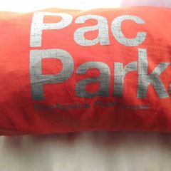 Pac Parka Backpack Raincover Reflective commute trails hiking walking rucksack cycling On3n3ss Orange