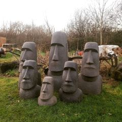 Easter Island Heads Dark