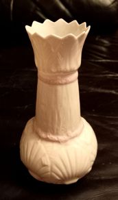 Belleek Brown Mark vase