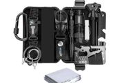 12 in 1 Survival Emergency Angler Set Outdoor Camping Bushcraft Outdoor Survival Kit - NO KNIFE