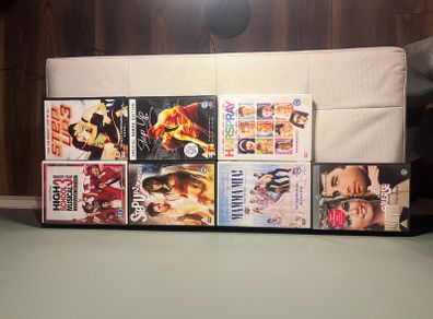 Music and Dance DVD Bundle Step Up 1 2 3 Mamma Mia Hairspray
