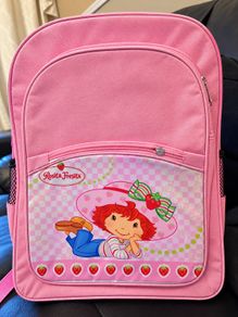 strawberry shortcake school bag
