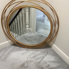 Rope Effect Gold Mirror