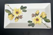 Tipperary Crystal  Botanical Studio - Mermaid Rose Plate