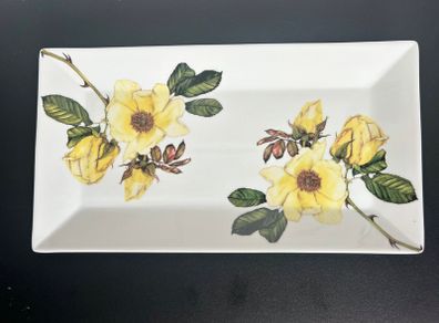 Tipperary Crystal  Botanical Studio - Mermaid Rose Plate