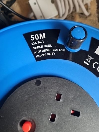 50m Cable Extension Reel