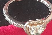 Pandora 2 tone gold yellow and rose size 5.5