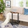 New Side Table Bedside Cabinet With Mesh Shelf - FREE P&P Image 5