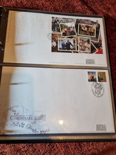 Mint UK FDC album