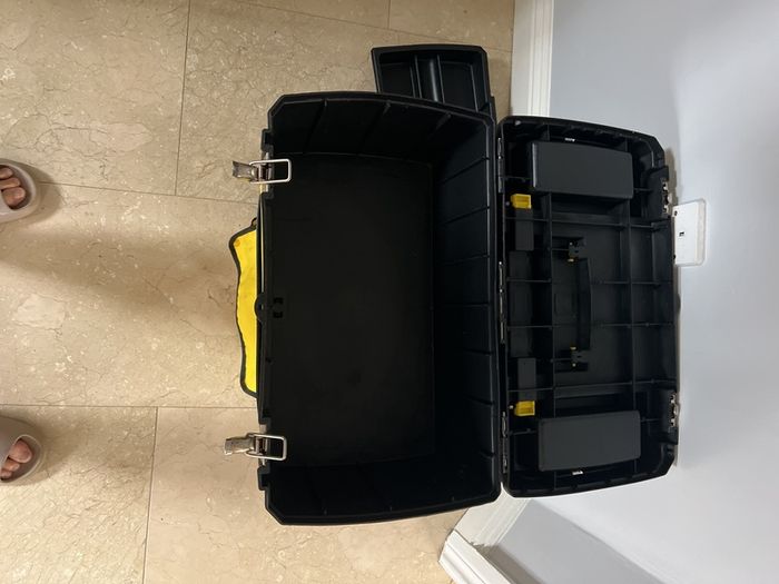 Title: Stanley 3-in-1 Rolling Tool Chest + Complete Hand Tool & Hardware Set
