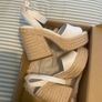 PACKAGE: wedding shoes , wedges and hairband Image 7
